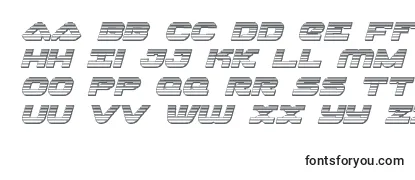 Skyhawkchromeital Font