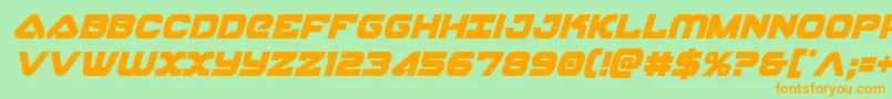 fuente skyhawkcondital – Fuentes Naranjas Sobre Fondo Verde