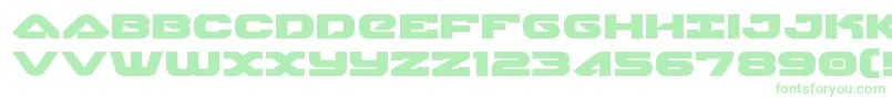 skyhawkexpand Font – Green Fonts on White Background