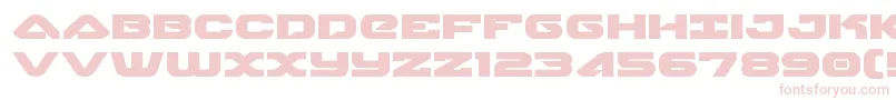 skyhawkexpand Font – Pink Fonts on White Background