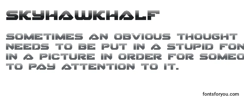 Skyhawkhalf (141133) Font