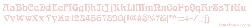 AskedalRegular Font – Pink Fonts on White Background