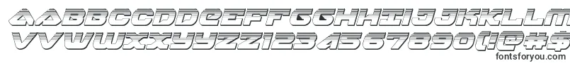 skyhawkplatital Font – Futuristic Fonts