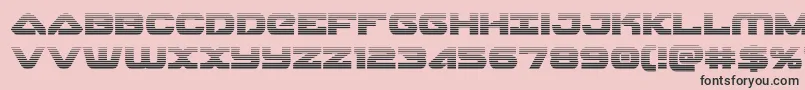 skyhawkscan Font – Black Fonts on Pink Background