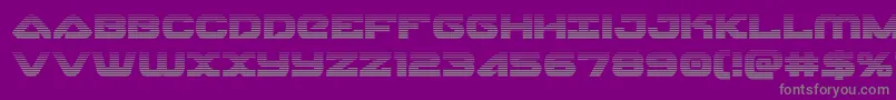 skyhawkscan Font – Gray Fonts on Purple Background