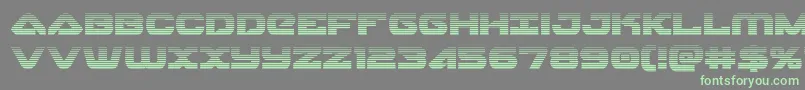skyhawkscan Font – Green Fonts on Gray Background