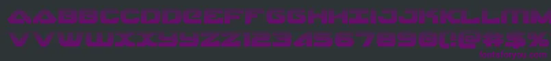 skyhawkscan Font – Purple Fonts on Black Background