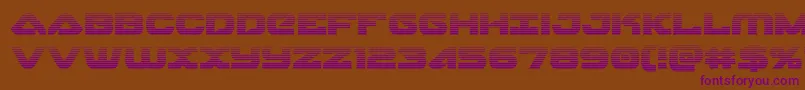 skyhawkscan Font – Purple Fonts on Brown Background