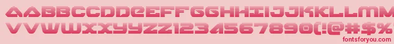 skyhawkscan Font – Red Fonts on Pink Background