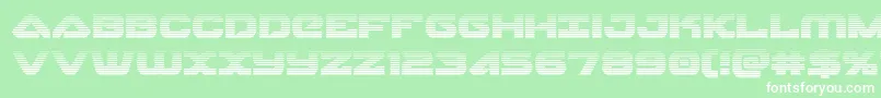 skyhawkscan Font – White Fonts on Green Background