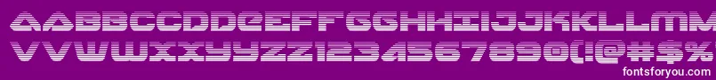 skyhawkscan Font – White Fonts on Purple Background