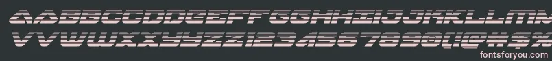 skyhawkscanital Font – Pink Fonts on Black Background