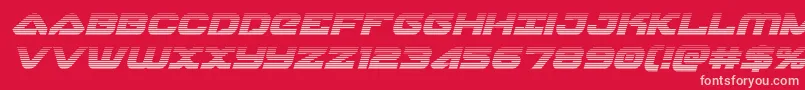 skyhawkscanital Font – Pink Fonts on Red Background