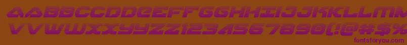 skyhawkscanital Font – Purple Fonts on Brown Background