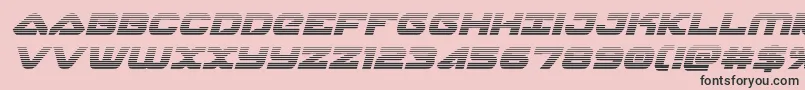 skyhawkscanital Font – Black Fonts on Pink Background