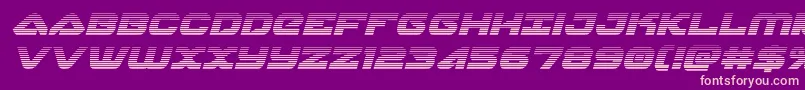 skyhawkscanital Font – Pink Fonts on Purple Background