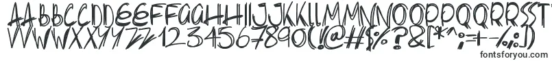 Slenderscratch Font – OTF Fonts