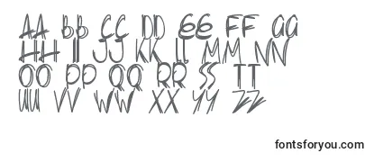 Slenderscratch Font