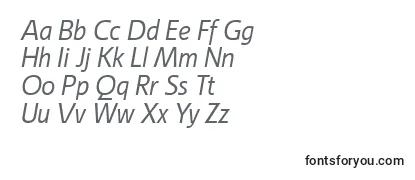 LigurinorgItalic-fontti
