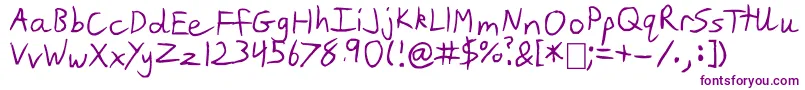 Slim Jim Font – Purple Fonts