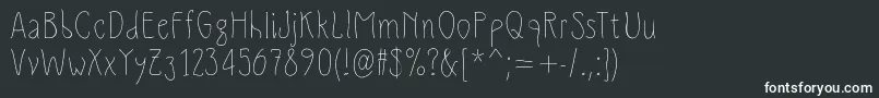 Slimamif Font – White Fonts