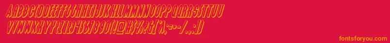 More about Grendelsmother3Dital Font Grendelsmother3Dital Font – Orange Fonts on Red Background