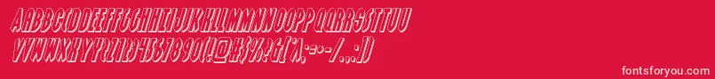More about Grendelsmother3Dital Font Grendelsmother3Dital Font – Pink Fonts on Red Background