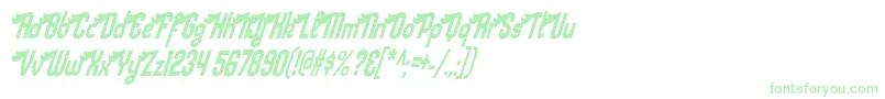 Weitere Informationen zur sloe gin rickey-Schriftart sloe gin rickey-Schriftart – Grüne Schriften