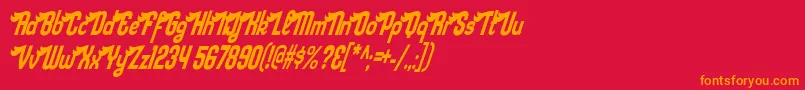 More about sloe gin rickey Font sloe gin rickey Font – Orange Fonts on Red Background