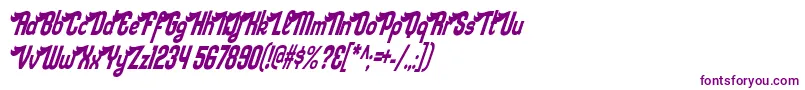 sloe gin rickey Font – Purple Fonts on White Background
