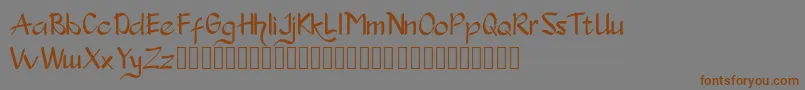 En savoir plus sur la police Slondok Police Slondok – polices brunes sur fond gris