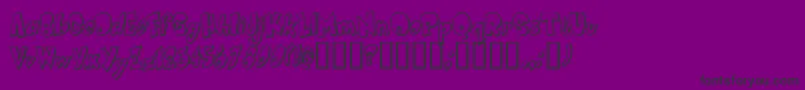 Więcej informacji o czcionce SMARC Czcionka SMARC – czarne czcionki na fioletowym tle
