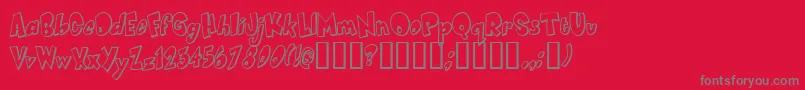 SMARC   -Schriftart – Graue Schriften auf rotem Hintergrund