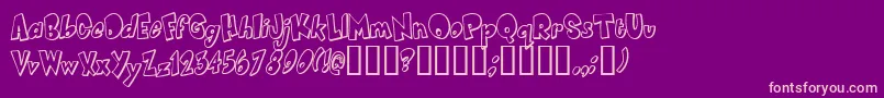 SMARC    Font – Pink Fonts on Purple Background