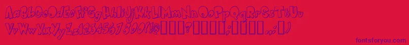 SMARC    Font – Purple Fonts on Red Background