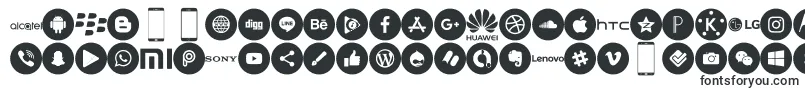 Шрифт Smartphone Color Pro – шрифты для логотипов
