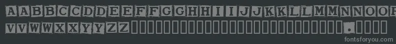 smarw    Font – Gray Fonts on Black Background
