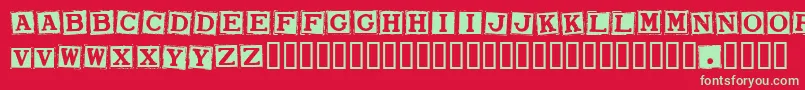 smarw    Font – Green Fonts on Red Background