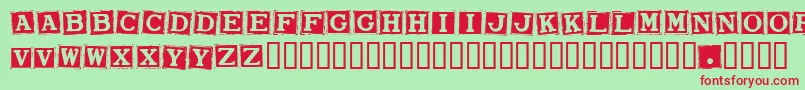 smarw    Font – Red Fonts on Green Background