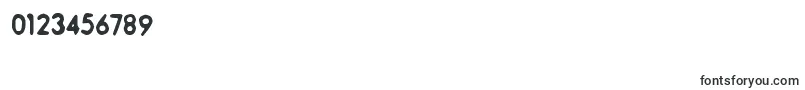Smerkan-Schriftart – Schriften für Zahlen und Nummern