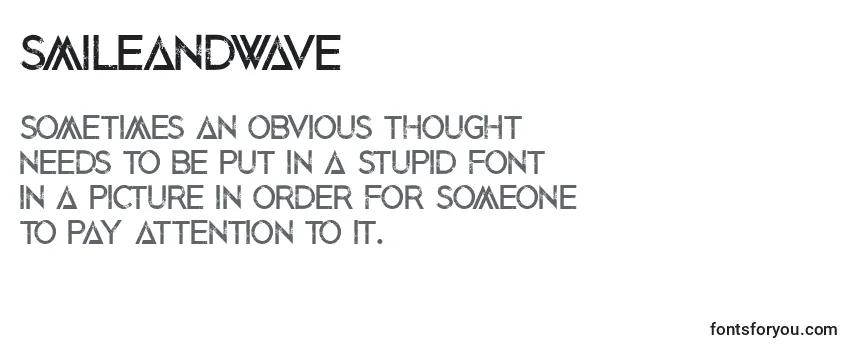 Smileandwave Font