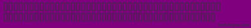 Crotchrot Font – Black Fonts on Purple Background