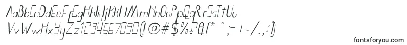 フォントSmoth Bight Italic   Por Kustren – Microsoft Office用のフォント