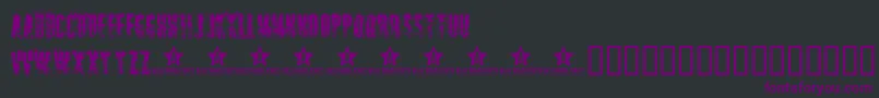 SNIPER   Font – Purple Fonts on Black Background