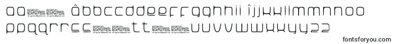 SNoRG 002 erc-Schriftart – rumänische Schriften