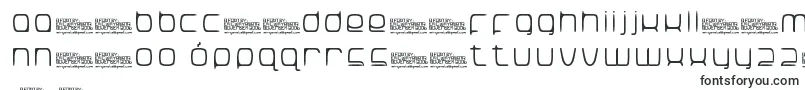 SNoRG 002 erc-Schriftart – polnische Schriften