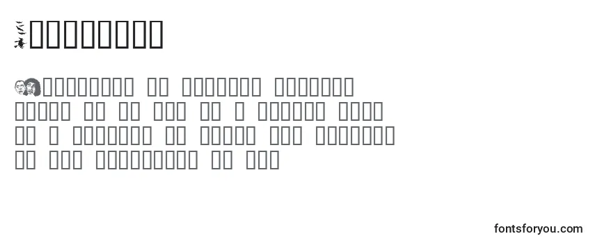 Обзор шрифта Helloween