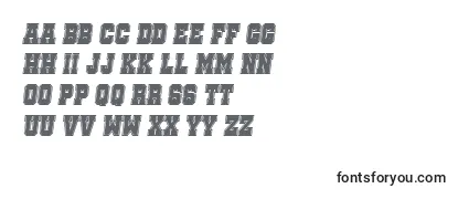 Шрифт SoccerLeagueCollege Italic