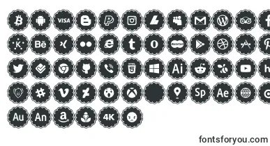 social icons font – Fonts For Logos