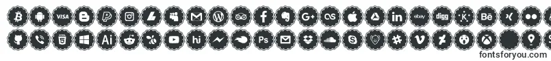 Шрифт social icons – шрифты для логотипов